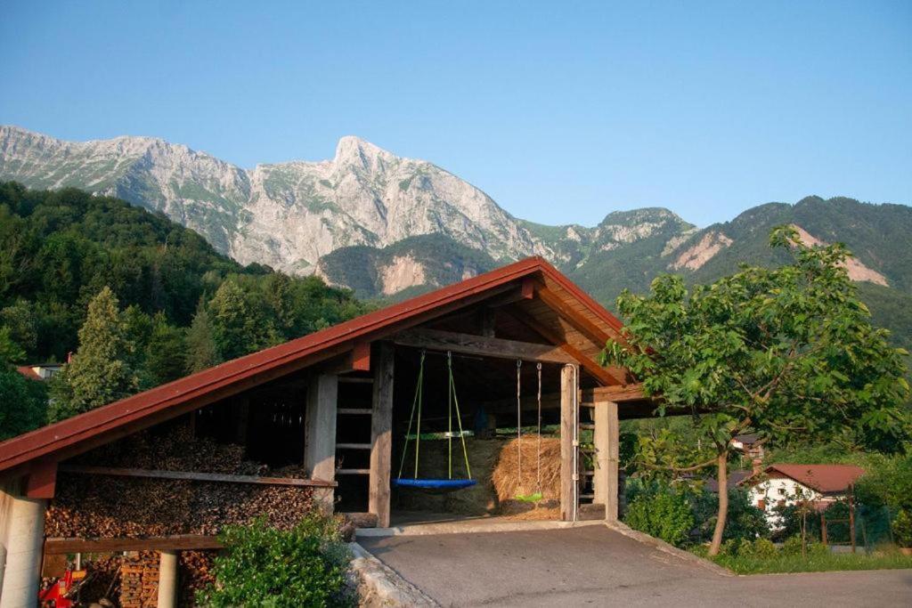 Apartma Burk Kobarid Exterior foto